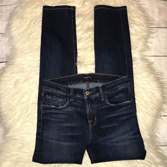J Brand Skinny Leg Reserved Wash Denim Jeans - Picture 2 of 9